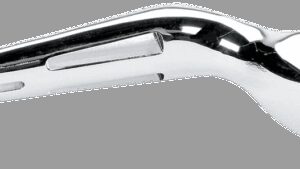 DRAG SPECIALTIES Slotted Wide Blade Replacement Brake Lever - Chrome
