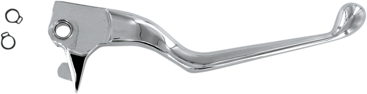 DRAG SPECIALTIES Wide Blade Replacement Brake Lever - Chrome
