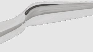 PARTS UNLIMITED Wide Blade Clutch Lever - Chrome