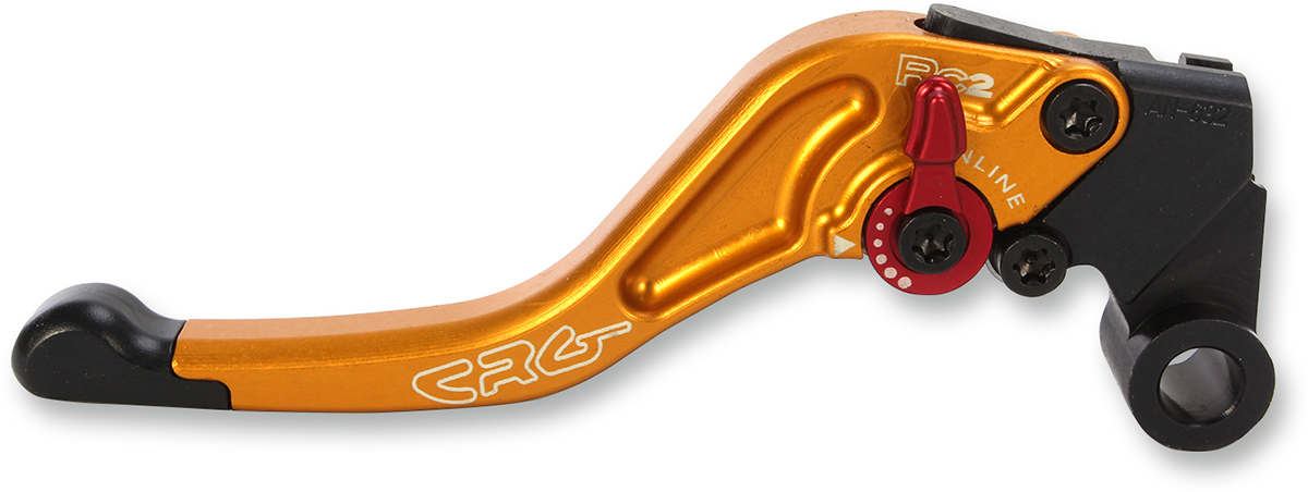 CRG RC2 Shorty Clutch Lever - Gold