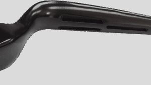 DRAG SPECIALTIES Slotted Wide Blade Replacement Clutch Lever - Black