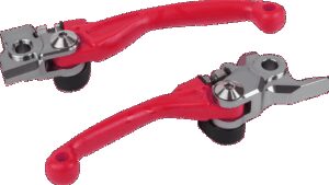 POLISPORT Pivot Unbreakable Lever Set - '04 CR Red