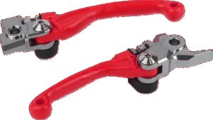 POLISPORT Pivot Unbreakable Lever Set - Beta Red