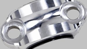 WORKS CONNECTION Rotating Master Cylinder Clamp - Silver