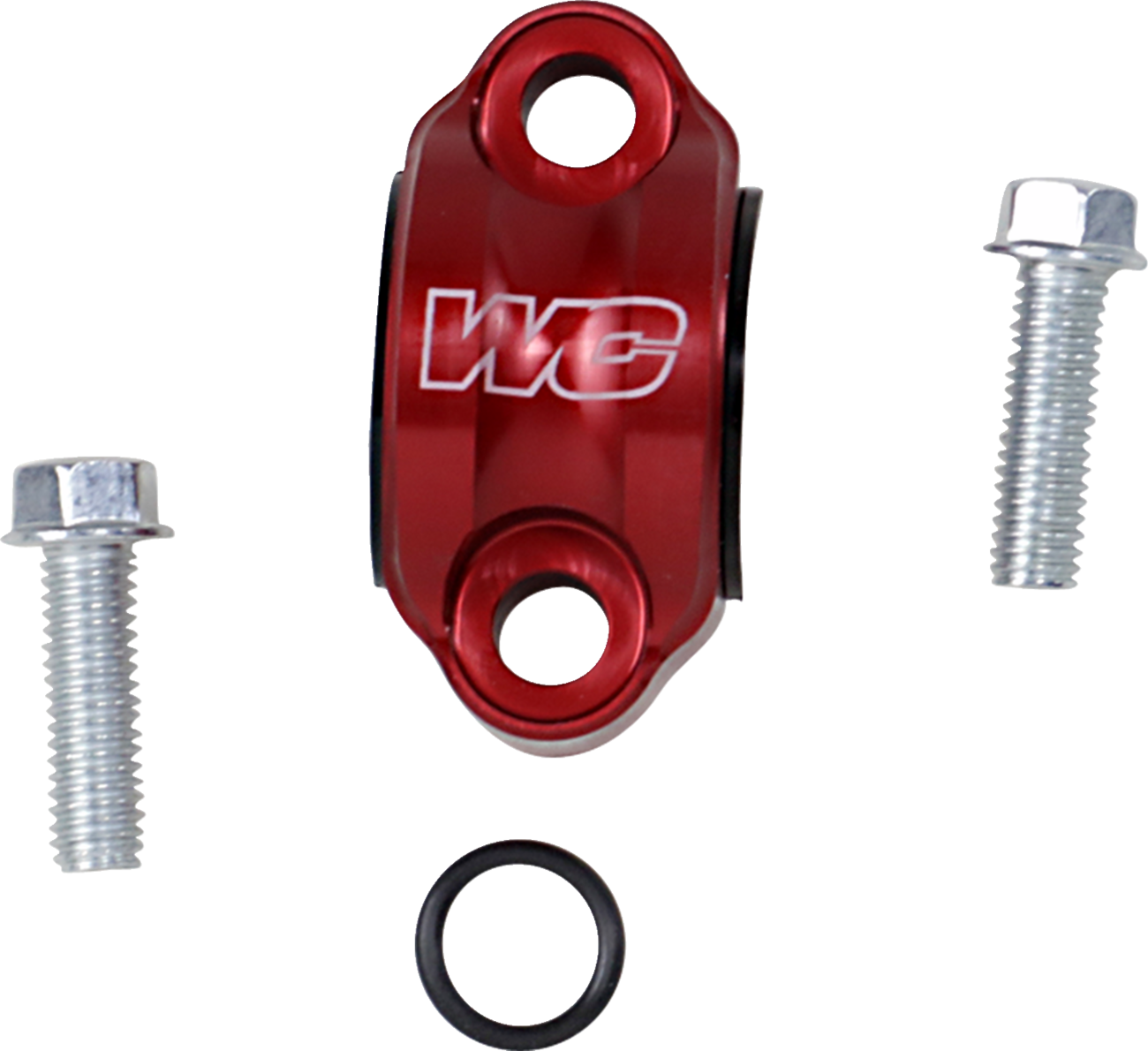 WORKS CONNECTION CLAMP ROTATING BAR RED