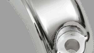 DRAG SPECIALTIES Brake/Clutch Control Clamp Half - Chrome