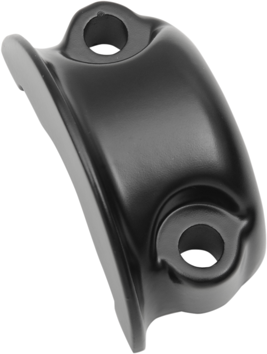 DRAG SPECIALTIES Brake/Clutch Control Clamp Half - Black
