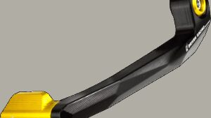 DRIVEN RACING Lever Guard - Clutch - TD - Yellow