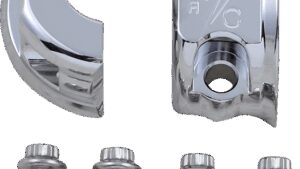 THRASHIN SUPPLY CO. Brake/Clutch Perch Clamps - Chrome