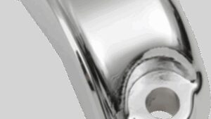 DRAG SPECIALTIES Brake/Clutch Control Clamp Half - Chrome