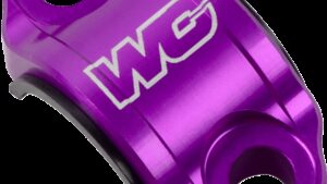 WORKS CONNECTION Rotating Master Cylinder Clamp - Purple