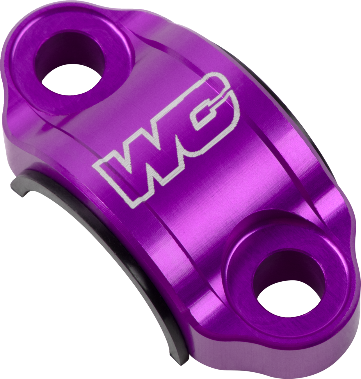 WORKS CONNECTION Rotating Master Cylinder Clamp - Purple