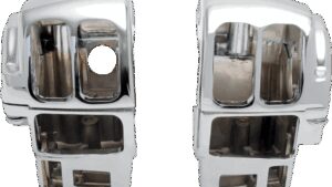 DRAG SPECIALTIES Handlebar Switch Housing Kit - Cruise - Chrome