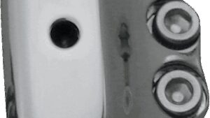 PERFORMANCE MACHINE (PM) Brake Light Switch Assembly - 9/16" - Chrome