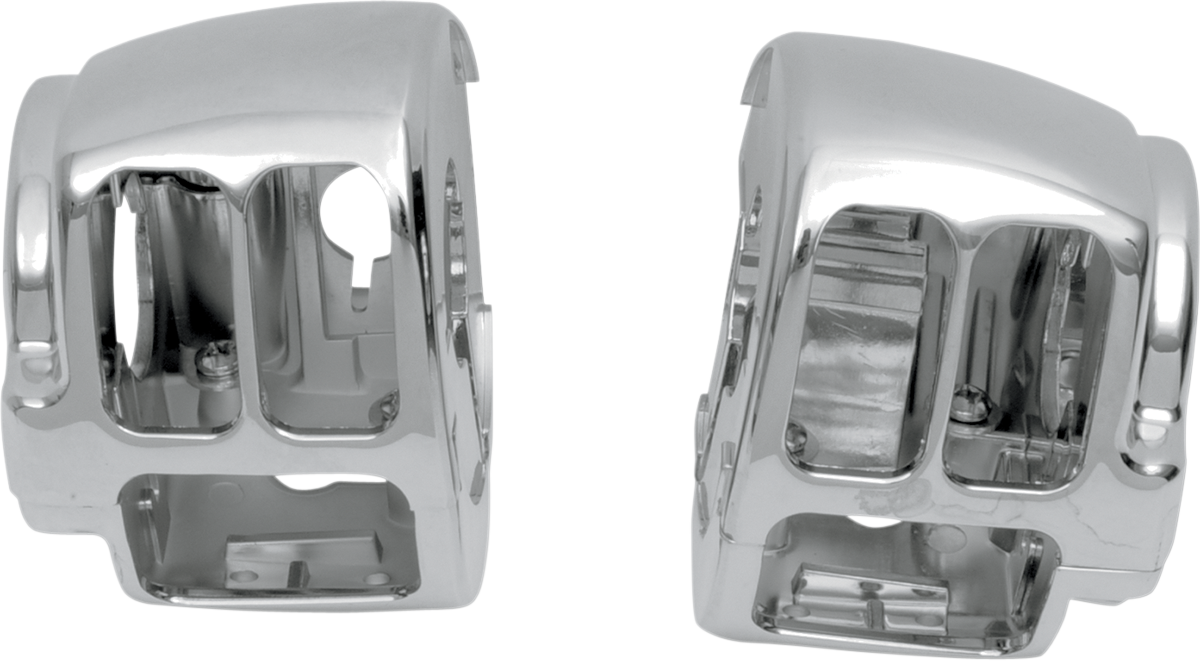 DRAG SPECIALTIES Handlebar Switch Housing Kit - Right - Upper - Chrome