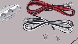 DRAG SPECIALTIES Duet Handlebar Switch Kit - Dual Button - Chrome