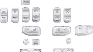 DRAG SPECIALTIES Switch Cap Kit - Chrome