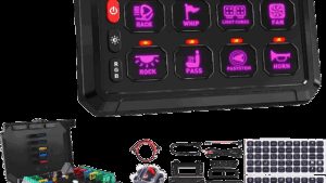 MOOSE OFFROAD Gang Switch Panel - 8 Position