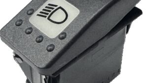 CUSTOM DYNAMICS Non-Interrupting 3-Position Lighted Rocker Switch - Shark Demon® 2