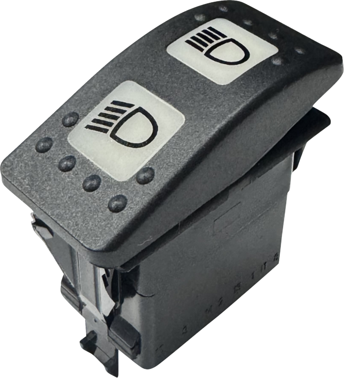 CUSTOM DYNAMICS SWITCH ROCKER 3 POSITION LIGHTED