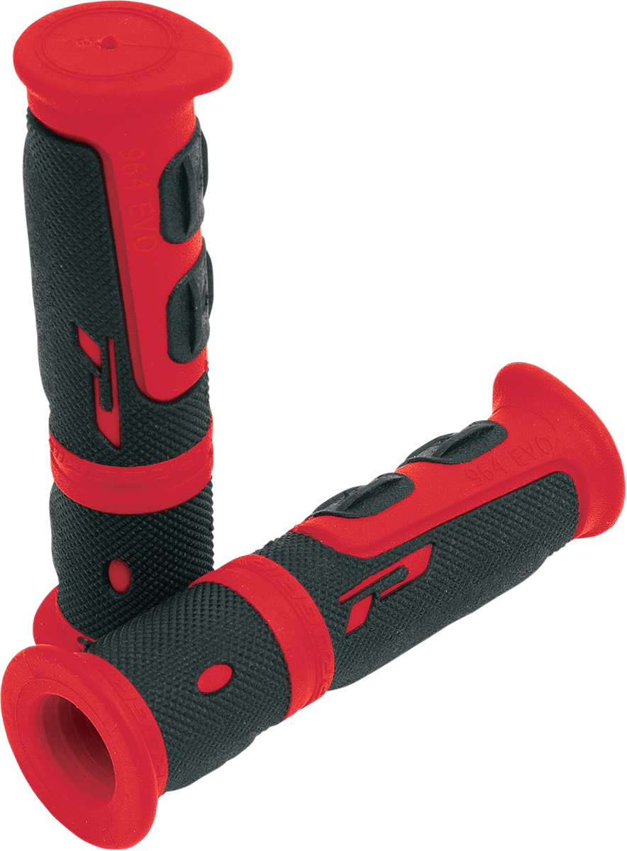 PRO GRIP 964 Evo Grips - Red/Black