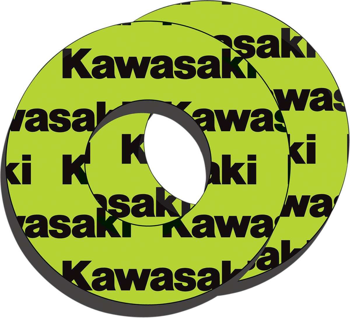 FACTORY EFFEX Grip Donuts - Kawasaki