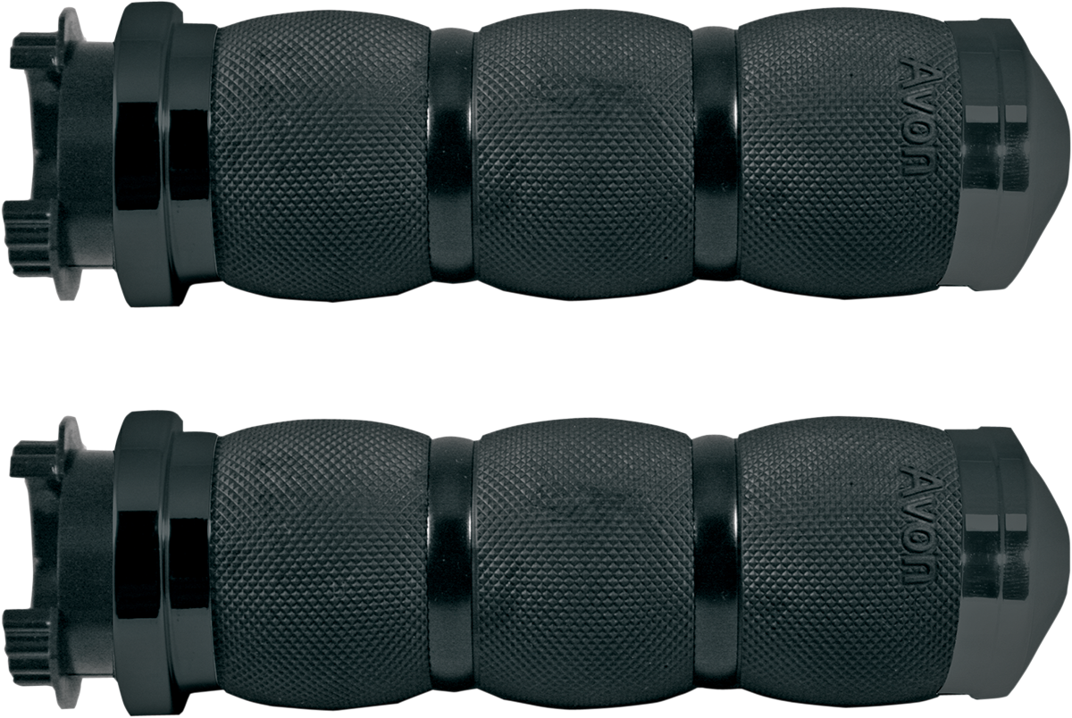 AVON GRIPS 3-Ring Air Cushioned Grips - Touring - Anodized