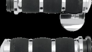 AVON GRIPS 3-Ring Air Cushioned Grips - TBW - Throttle Boss - Chrome