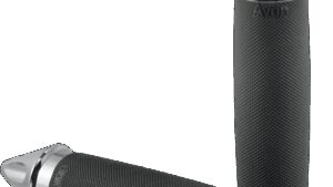 AVON GRIPS Custom Spike End Grips - Touring - Chrome