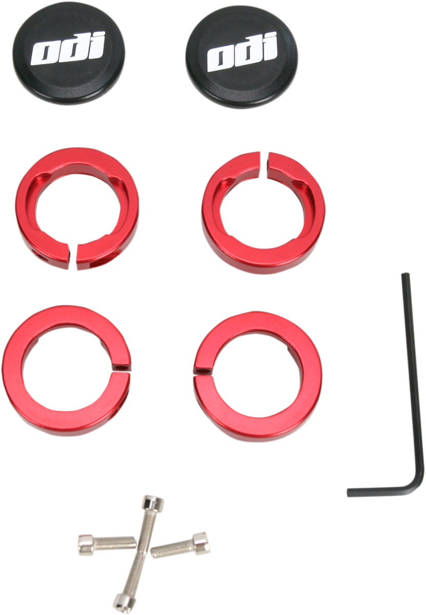 ODI Lock Jaw Clamps - Red