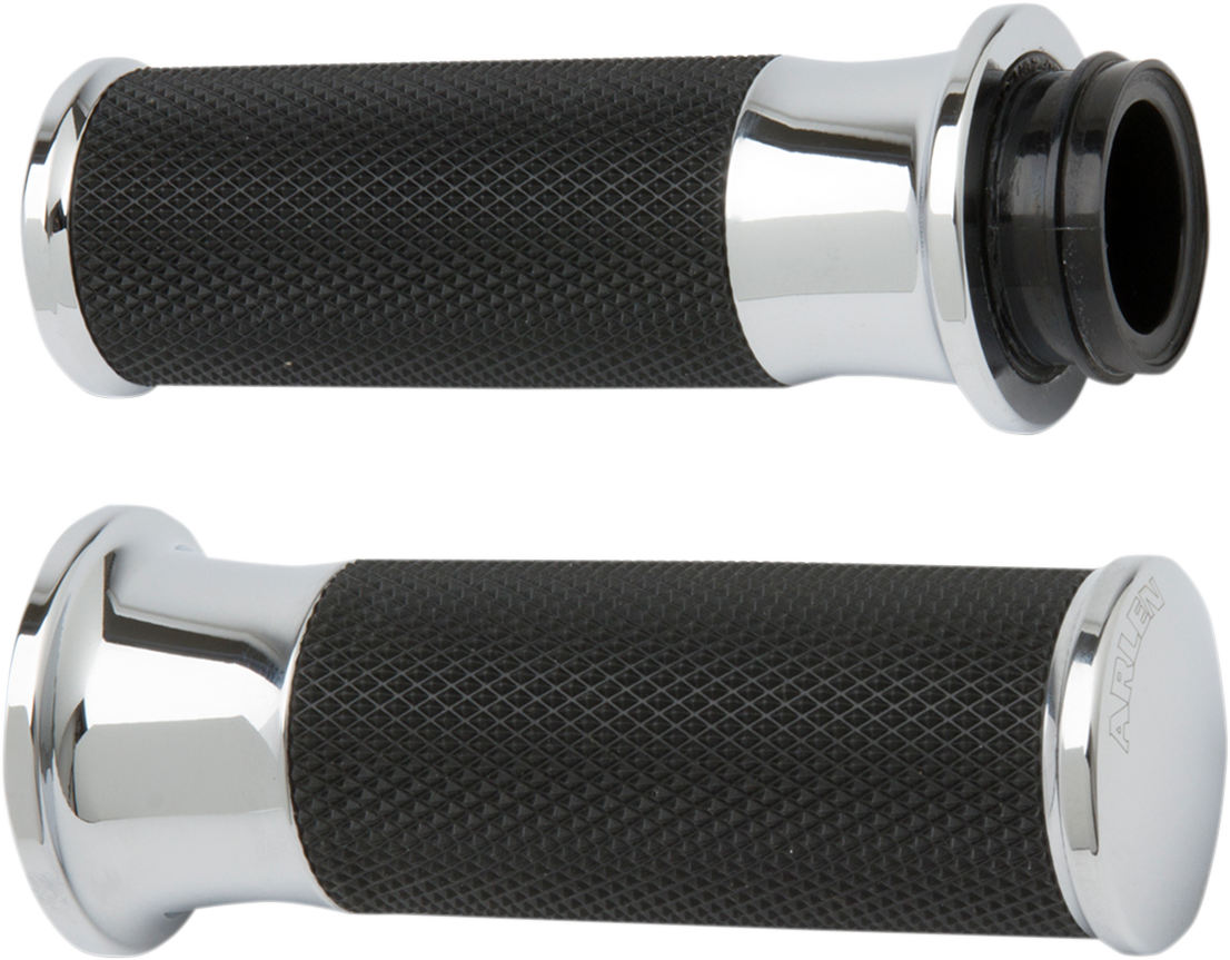 ARLEN NESS Smooth Grips - TBW - Chrome