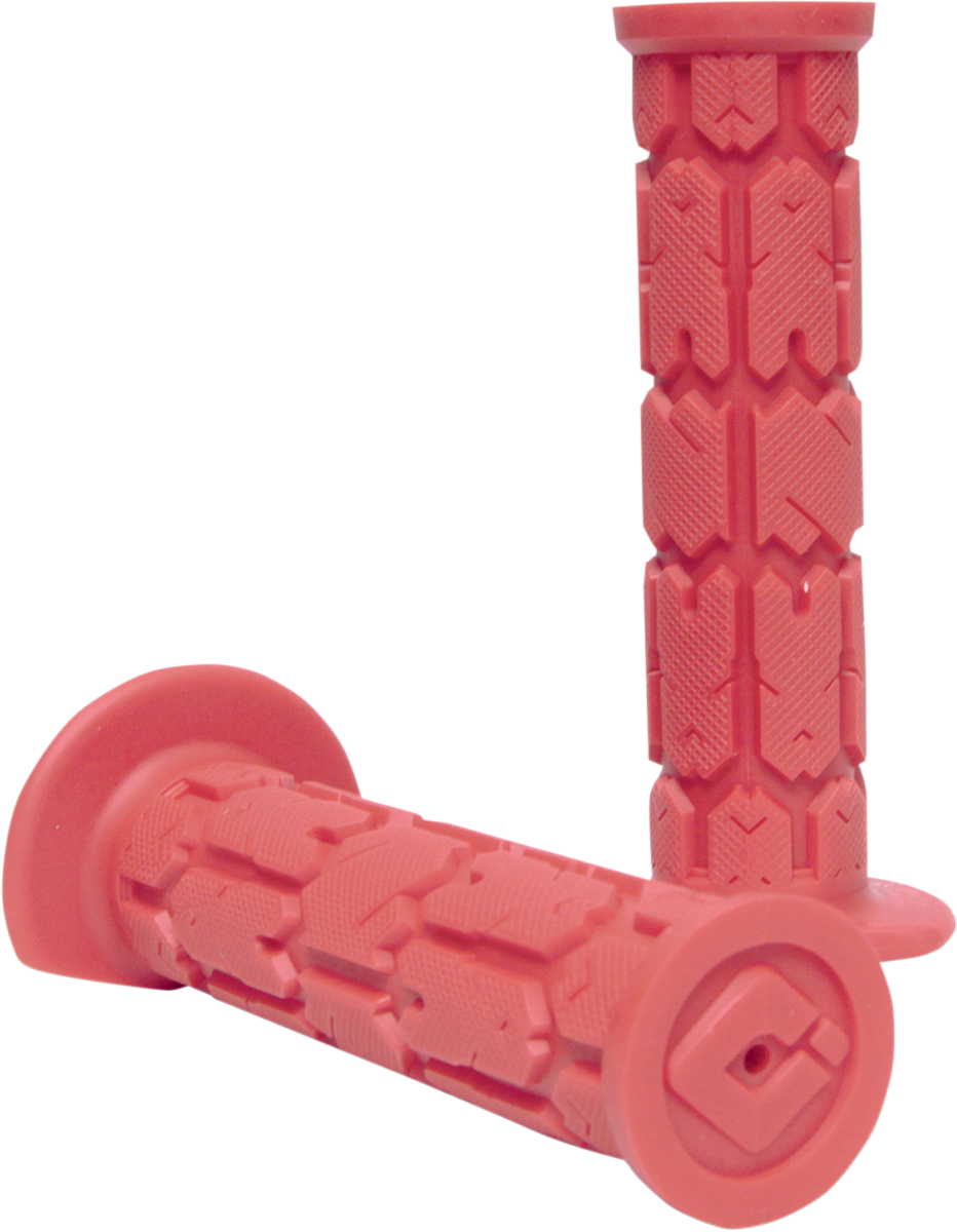 ODI Rogue Single-Ply ATV Grips - Red