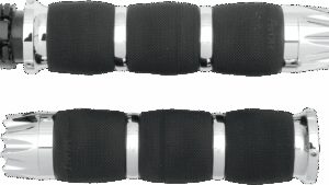 AVON GRIPS Excalibur Air Cushioned Grips - Chrome