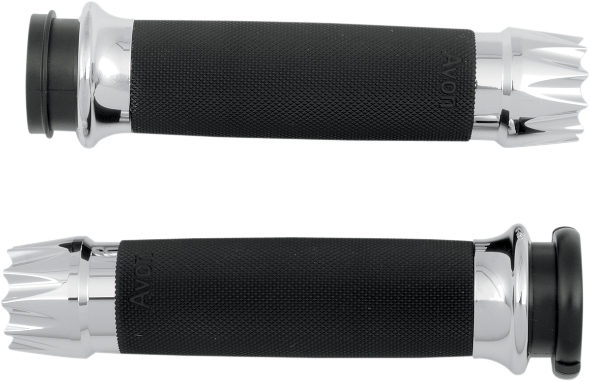 AVON GRIPS Excalibur Custom Grips - TBW - Chrome