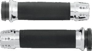 AVON GRIPS Gatlin Custom Grips - TBW - Chrome