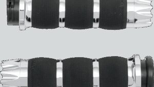 AVON GRIPS Excalibur Air Cushioned Grips - Chrome