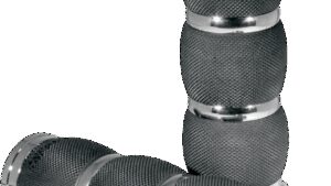 AVON GRIPS 3-Ring Air Cushioned Grips - Chrome