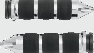 AVON GRIPS Spike Air Cushioned Grips - TBW - Chrome