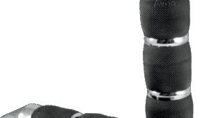 AVON GRIPS Spike Air Cushioned Grips - Touring - Chrome