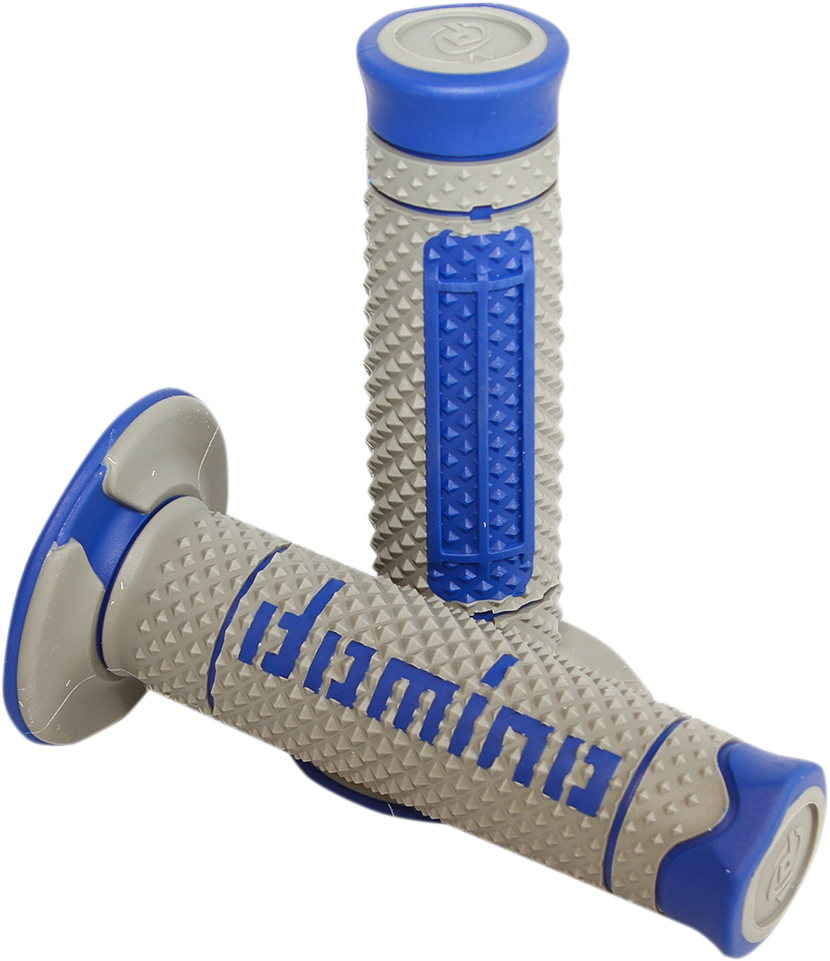 DOMINO Diamonte Grips - Dual Compound - Gray/Blue
