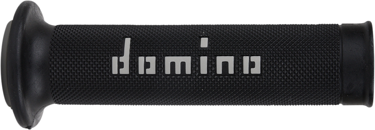 DOMINO MotoGP Grips - Dual-Compound - Black/Gray
