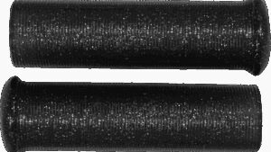 EMGO Star Fire Flake Grips - Retro - Metal - 1" - Black