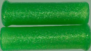 EMGO Star Fire Flake Grips - Retro - Metal - 7/8" - Green
