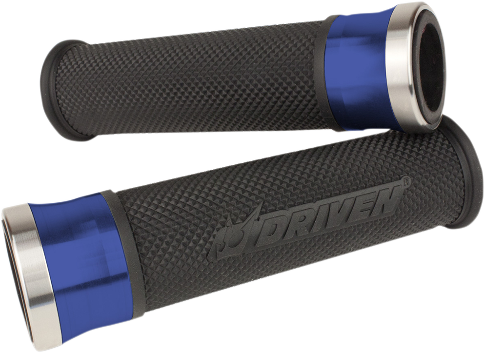 DRIVEN RACING Halo Grips - Blue/Black
