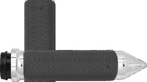 AVON GRIPS Vibration Dampening Memory Foam Grips - Small - Spike - TBW - Chrome
