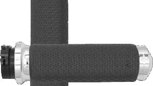 AVON GRIPS Vibration Dampening Memory Foam Grips - Medium - Chrome