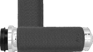 AVON GRIPS Vibration Dampening Memory Foam Grips - Large - TBW - Chrome