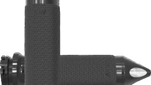 AVON GRIPS Vibration Dampening Memory Foam Grips - Medium - Spike - Black