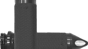 AVON GRIPS Vibration Dampening Memory Foam Grips - Large - Spike - Black