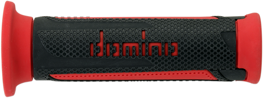 DOMINO Turismo Grips - Street - Black/Red